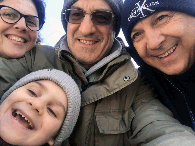 ocs selfie happy family